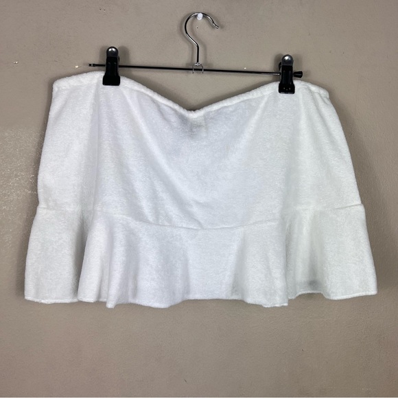 Ralph Lauren Y2K White Mini Beach Skirt - Picture 3 of 4